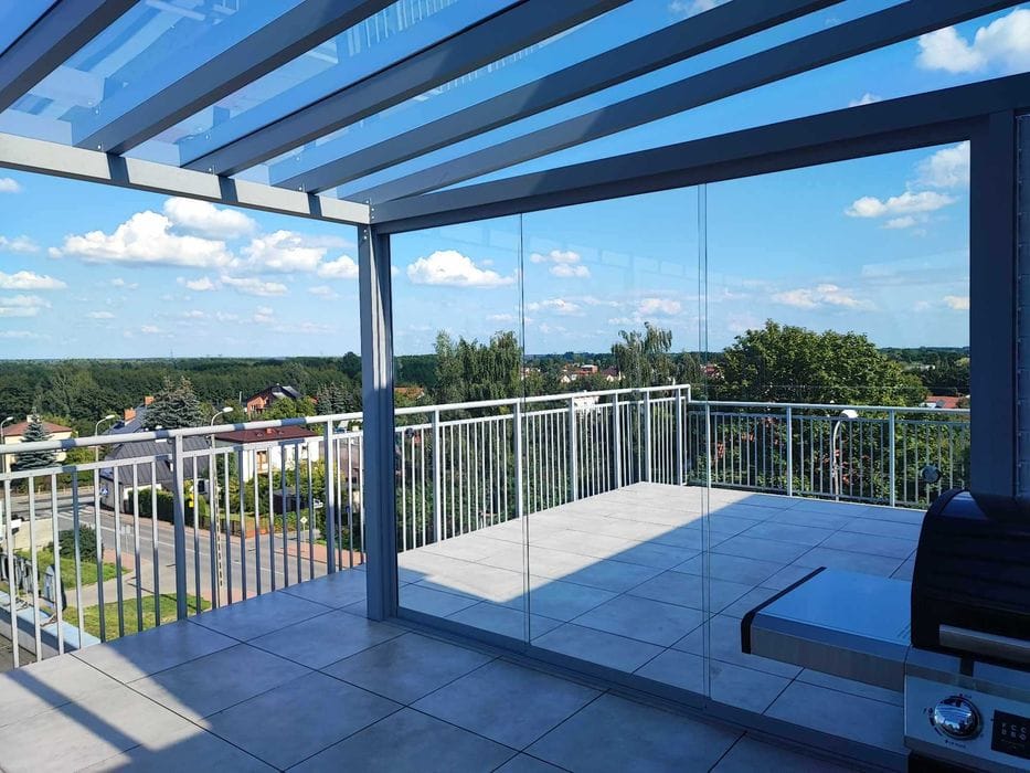 Nowoczesne zadaszenie tarasu – UNIMAX